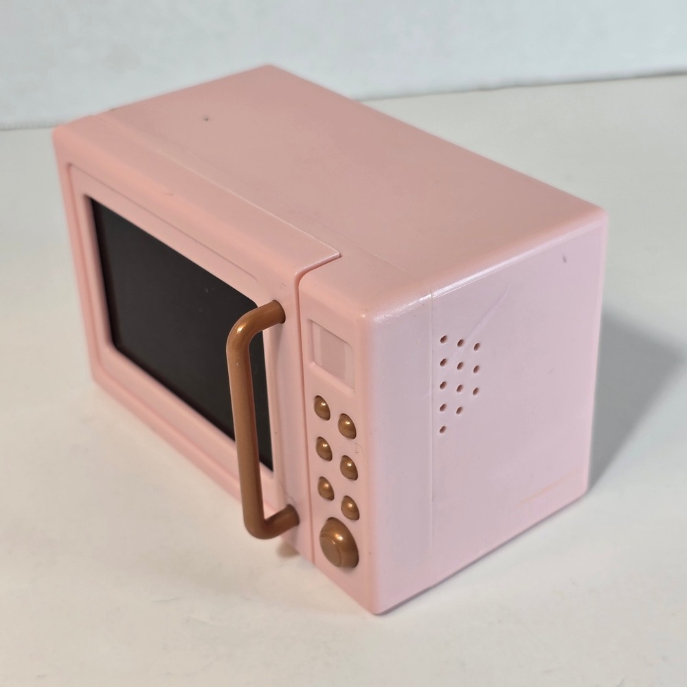 Our Generation 18" Doll Pink Microwave Working Sounds & Lights In The Kitchen‎ - Picture 3 of 11